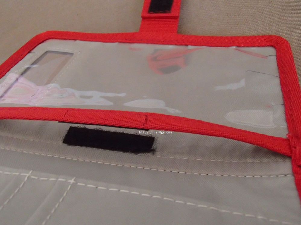 チャムス CHUMS ノートブックスタイルモバイルケーススウェット CH60-2361 スマホを入れるビニール部分