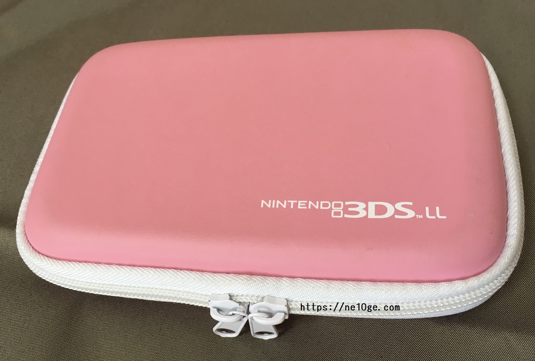 ホリ　HORI　ハードポーチ for ニンテンドー3DS LL　閉じた状態