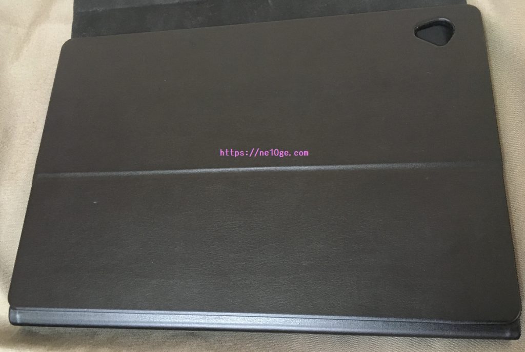 エレコム ワイヤレスキーボード iPad用 TK-CAP01IBK 閉じた状態